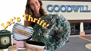 Thrift with me! Goodwill Finds to Gorgeous: Shabby Chic DIY & Shop Styling