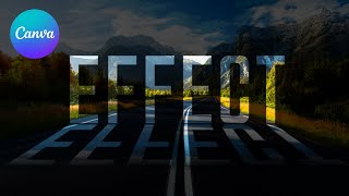 Step-by-Step Tutorial: Light Text Effect in Canva for Beginners