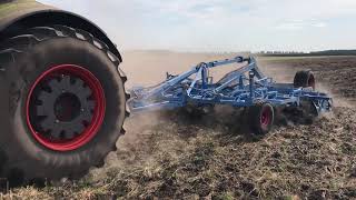 Демонстрация Трактора Claas Axion 950 с культиватором Lemken Karat 9/500 KUTA в Тульской обл.