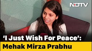 NDTV Exclusive: Mehak Mirza Prabhu On Trolls, Free Kashmir Poster