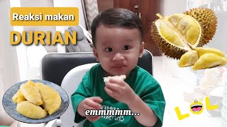 Reaksi Matthew MAKAN DURIAN Pertama Kalinya | Eating DURIAN for the First Time