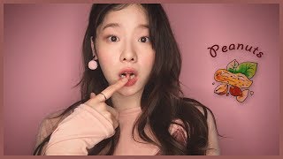 ASMR (자극주의) 땅콩 껍질을 까면서 조잘 조잘 수다떨기😝│Shell peanuts🥜 crunchy Sound│Whispering