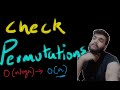 1.2 Check Permutations in Python | Cracking the Coding Interview