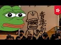 Pepe the Frog a resistance symbol in Hong Kong - TomoNews