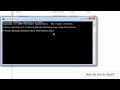 Write a simple JAVA program in Notepad and compile with javac