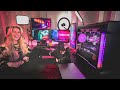 GAMING SETUP / OFFICE TOUR 2023 ❤️ | NoisyButters