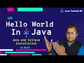 2 - Hello World In Java | Installation of Java JDK & Eclipse IDE | Java Tutorials[2022]  MyCodeWorks