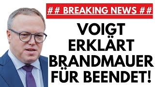 😱 SENSATION: VOIGT macht 180-Grad-Kehrwende im Fall AfD! 😱