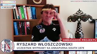 Śladami uczestników - Ryszard Włoszczowski - ambasador projektu