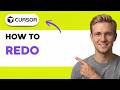 How to Redo in Cursor AI [2026 Full Guide]