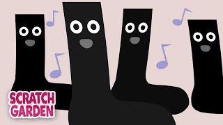 Black Socks! | Camp Song | Scratch Garden