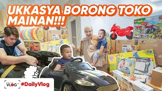 UNBOXING RATUSAN MAINAN!! UKKASYA HAPPY DAPET MOBIL!! | #DailyVlog