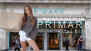 WHAT'S NEW IN PRIMARK OCTOBER 2023 | haul + shop with me clothing + home autumn shopping vlog