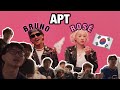 My College Friends React to ROSÉ & Bruno Mars - APT. (Official Music Video)