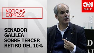 Senador Galilea: “Todos quienes atacaron las comisarías no tenían ni un peso en las AFP”