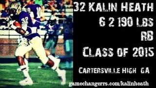 #32 Kalin Heath / RB / Cartersville High (GA) Class of 2015