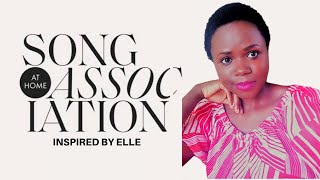 SONG ASSOCIATION GAME inspired by ELLE|Song Association Challenge 2020//Ugandan Youtuber.