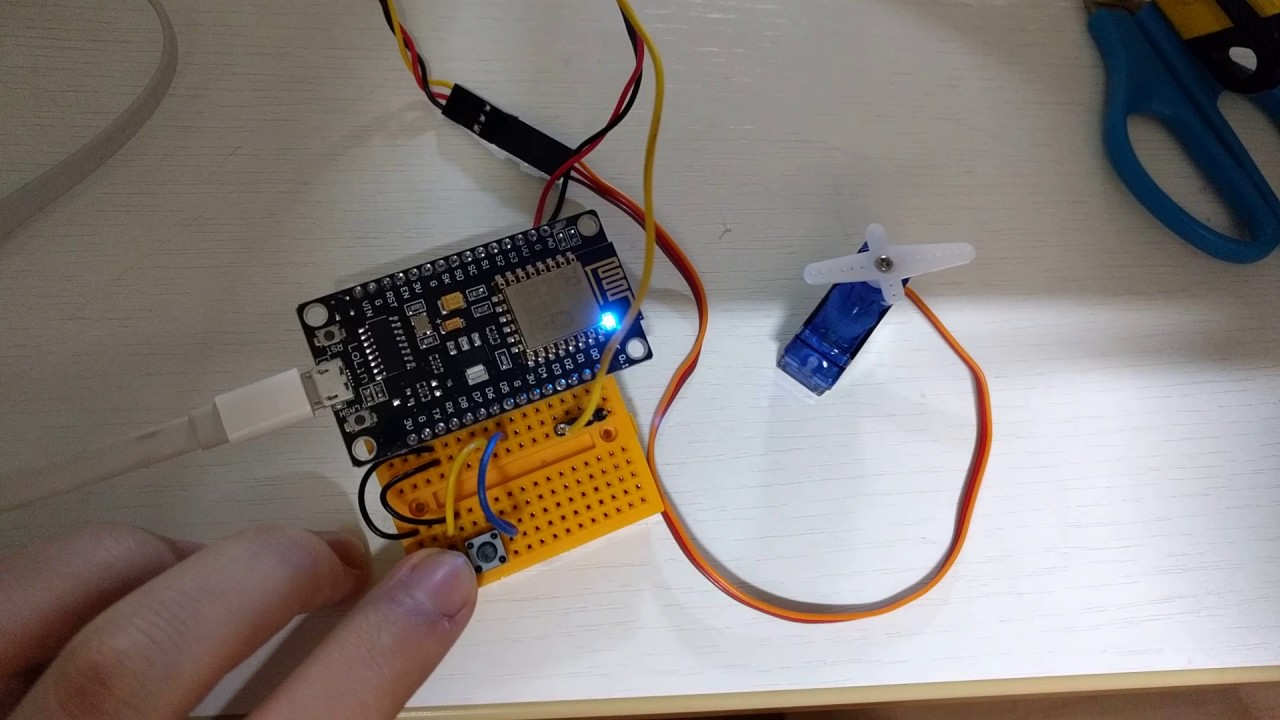 Esp8266 With Servo Motor Control Servo Motor With Esp8266 Images Esp8266 With Servo Motor Control Servo Motor With Esp8266 Images