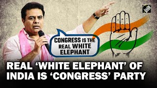 “Congress should have been disbanded…” BRS’ KT Rama Rao launches scathing attack on Congress