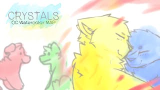 Crystals Watercolor OC MAP Complete