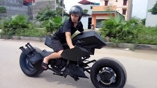 BATMAN BatMOBILE BiKE designed in VIETNAM :-)