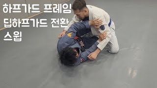 하프가드-딥하프가드 1.딥하프가드 스윕