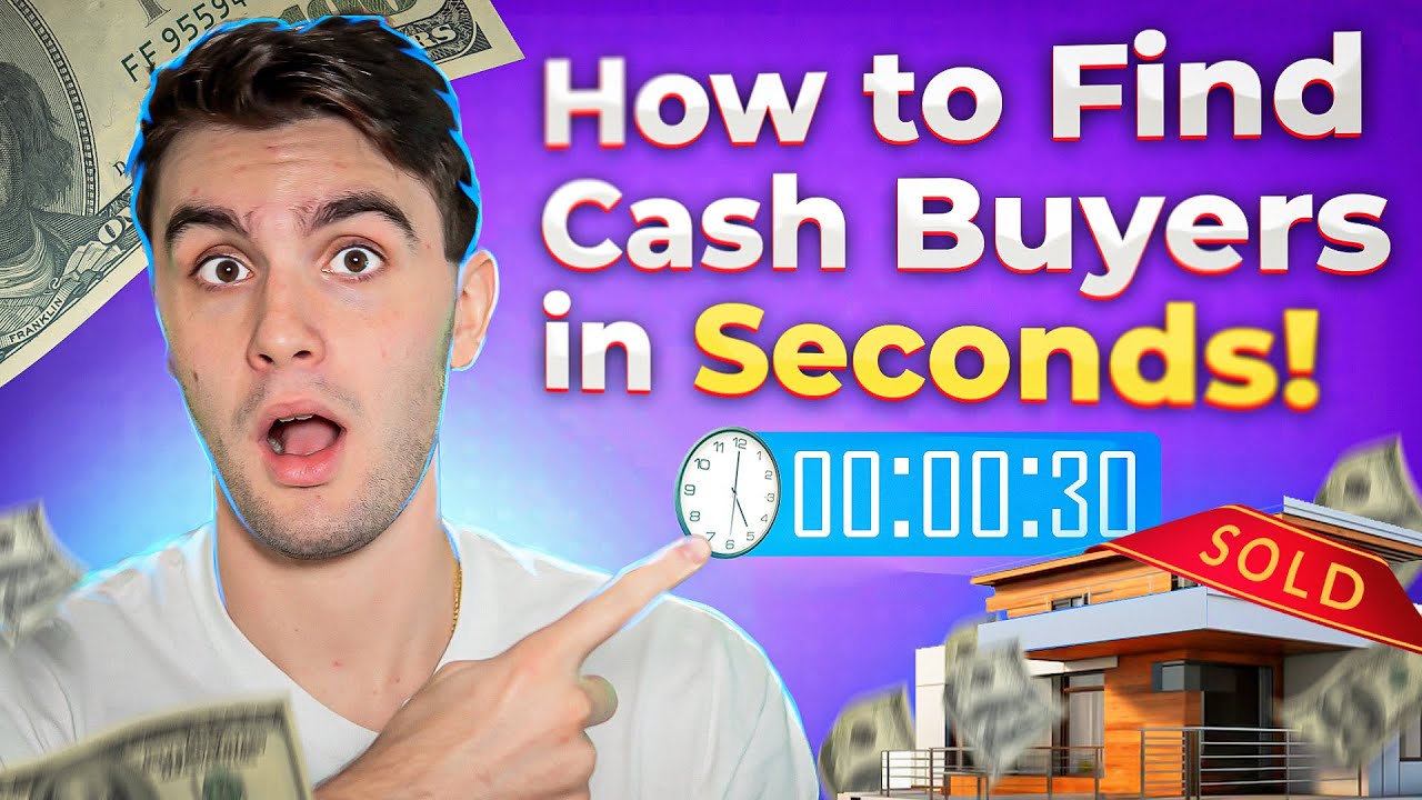 How To Find Cash Buyers In Seconds Wholesaling Real Estate Youtube