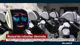 Rusya'da robotlar devrede...