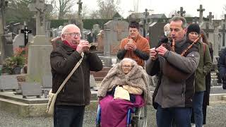 Hommage au sonneur Étienne Rivoallan, à Bourbriac. 23/01/2022 (4K)