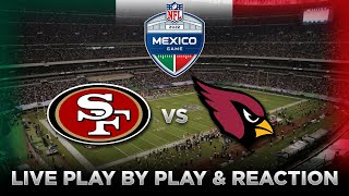 49ers vs Cardinals Live Play by Play & Reaction