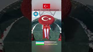 Recep Tayyip Erdoğan Özbekistan'da / Ouzbékistan