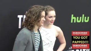 Kyle Allen and Amy Forsyth at the Premiere Of Hulu's The Path at Arclight Theatre in Hollywood
