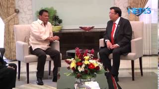 Mayor Duterte's courtesy call to INC Executive Minister Brother Eduardo V. Manalo