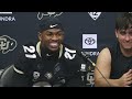 Postgame Interview Shedeur Sanders and Shilo Sanders after Colorado's 2OT victory over Colorado St