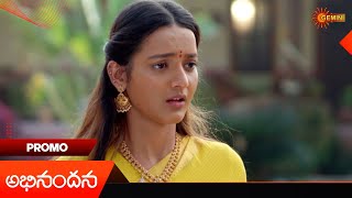 Abhinandana- Promo | 29 Jan 2025  | Telugu Serial | Gemini TV