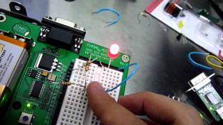 Basic Stamp - Turn LED on and off using pushbutton (Class Exercise 2)