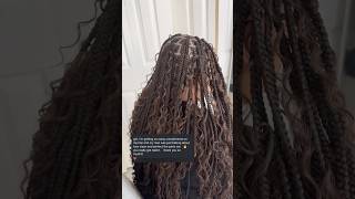 watch me do smedium boho knotless😍 @⁠styledwithsett on ig❤️#knotlessbraids #bohobraids