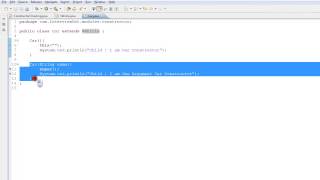 CONSTRUCTOR CHAINING JAVA EXAMPLE DEMO