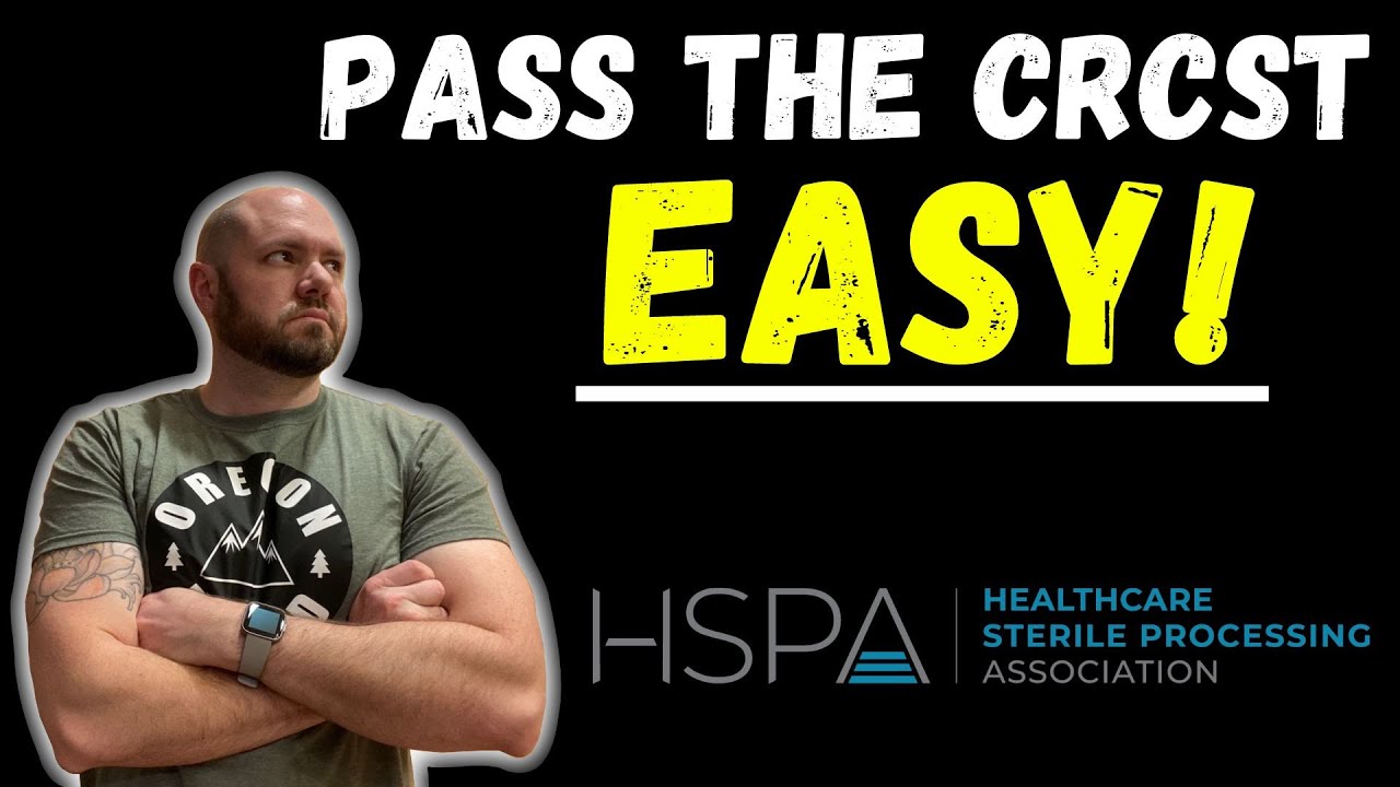 How To PASS The CRCST Exam! EASY! #spd #sterileprocessing # ...