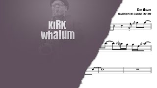 "Reck'n So" - Kirk Whalum - 🎷 Tenor Sax Transcription 🎷