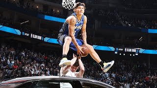 Mac McClung Jumps Over Car 1st 3 Peat NBA Slam Dunk Contest 2025!