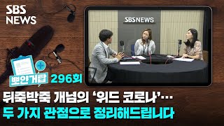 뽀얀거탑 296 : 뒤죽박죽 개념의 '위드 코로나'…두 가지 관점으로 정리해드립니다 / SBS / 골라듣는 뉴스룸