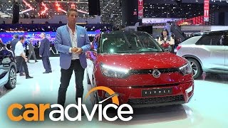 Ssangyong Tivoli and XLV : 2016 Geneva Motor Show