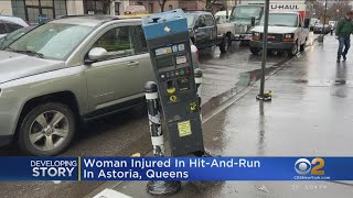 Woman injured in Astoria hit-and-run
