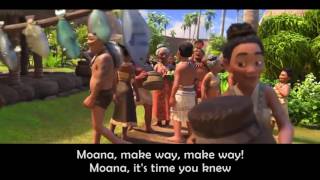 Moana Where you are lyrics