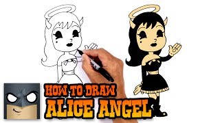How to Draw Alice Angel | Bendy and the Ink Machine