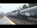 csx l002 y101 rolling westbound through grafton with beautiful yn2s