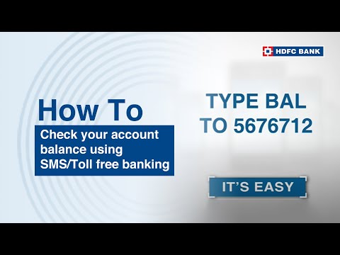 How to check your account balance using SMS Banking / Toll Free MobileBanking How to check your account balance using SMS Banking / Toll Free MobileBanking