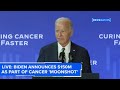 Biden announces $150M as part of cancer 'moonshot'