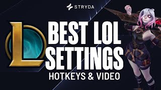 Best LOL pro player SETTINGS:  hotkeys and video